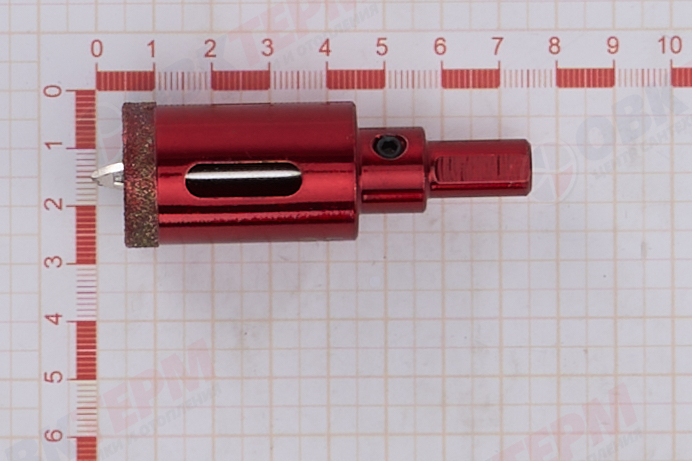 Коронка алмазная по керамограниту и мрамору с напр.сверлом 25 мм Hardcore - миниатюра №7