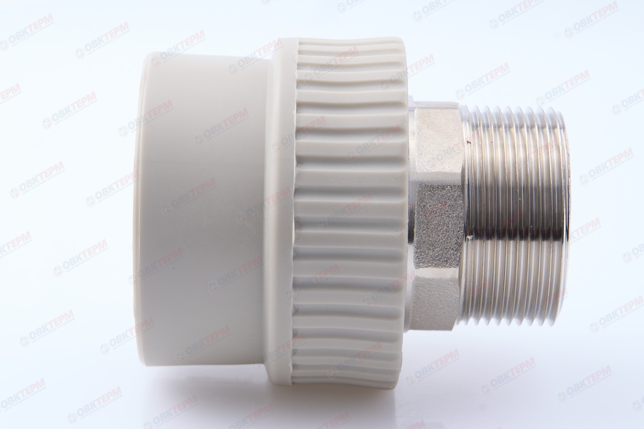 МРН  50 * 1 1/2"    СЕРАЯ PP-R    (RTP)    (22/2) - миниатюра №3
