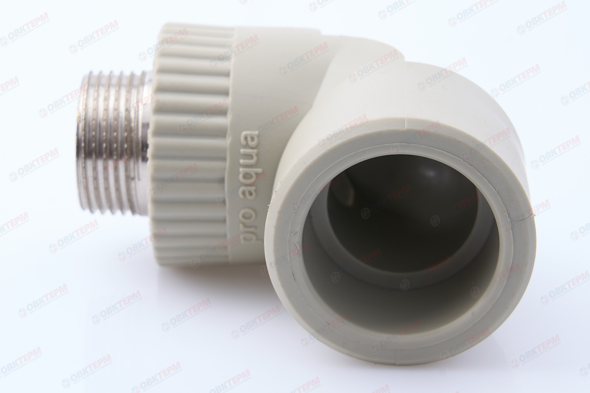 Угол с МРН  32 * 3/4"   СЕРЫЙ   (PRO AQUA)    (40/10) - Изображение №4
