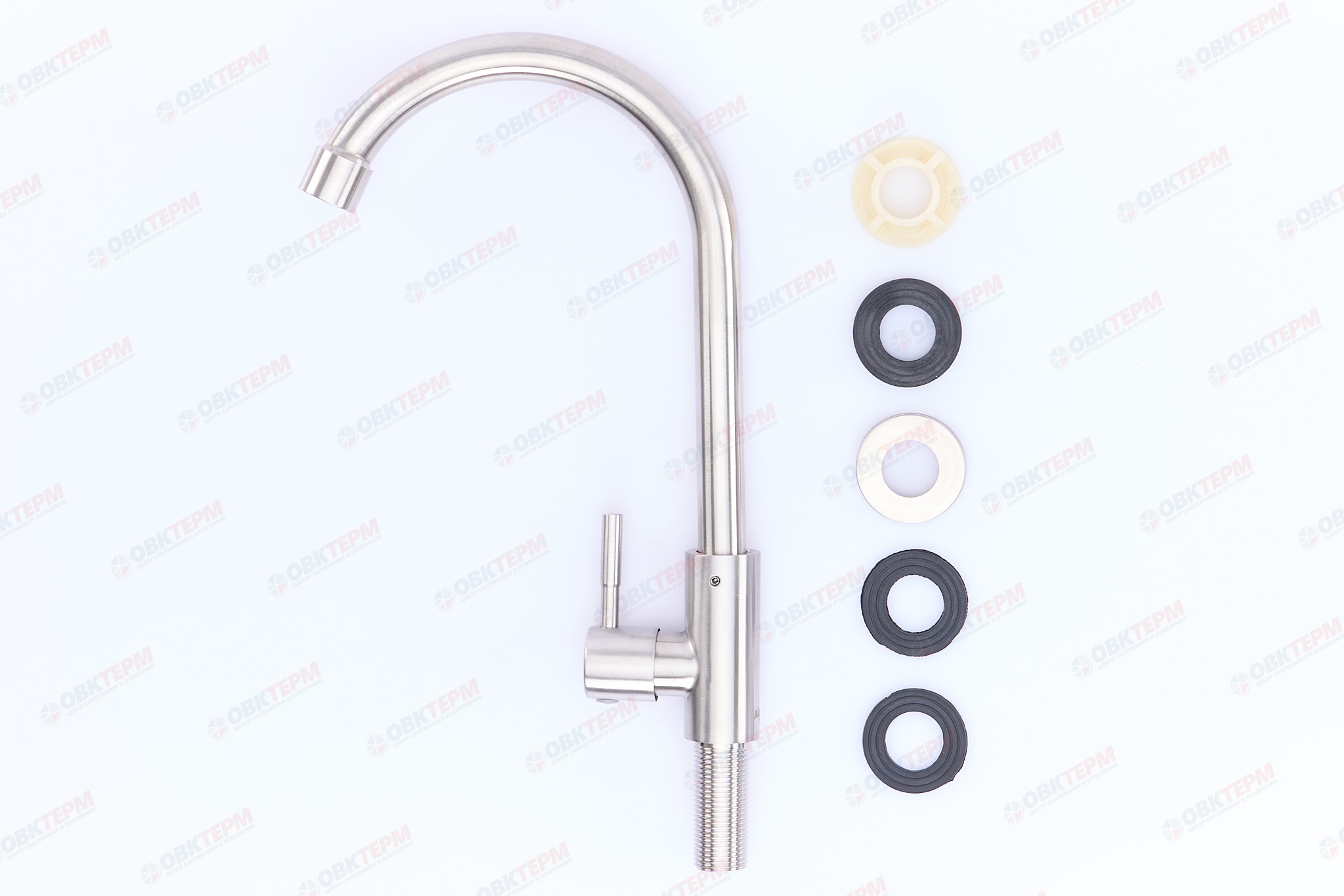 Кран моно  AKSA SIM-14-20-A для холодной воды из нерж стали   (20 шт/ящ) - Изображение №4