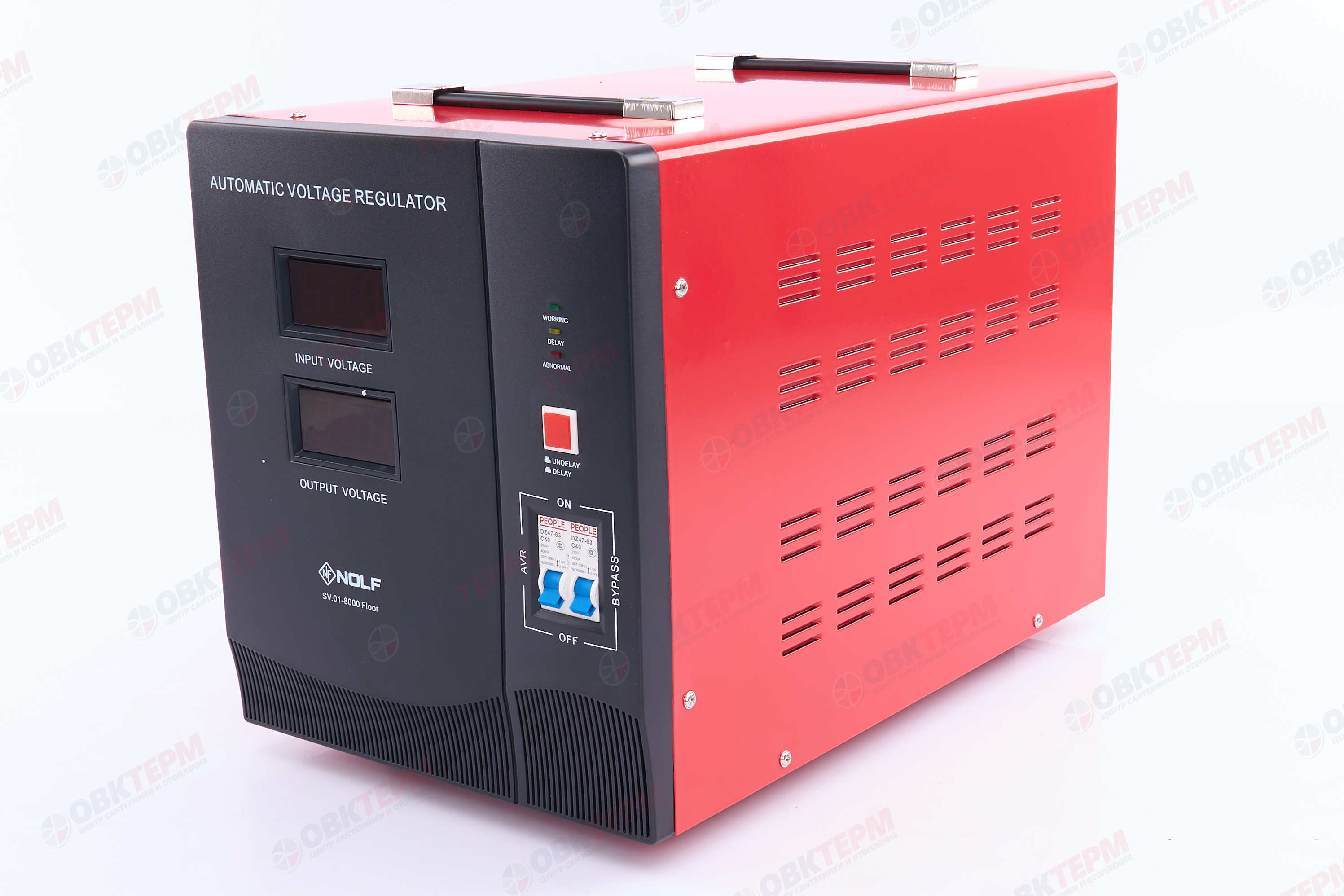 Стабилизатор напряжения напольный 8000 NOLF - миниатюра №20