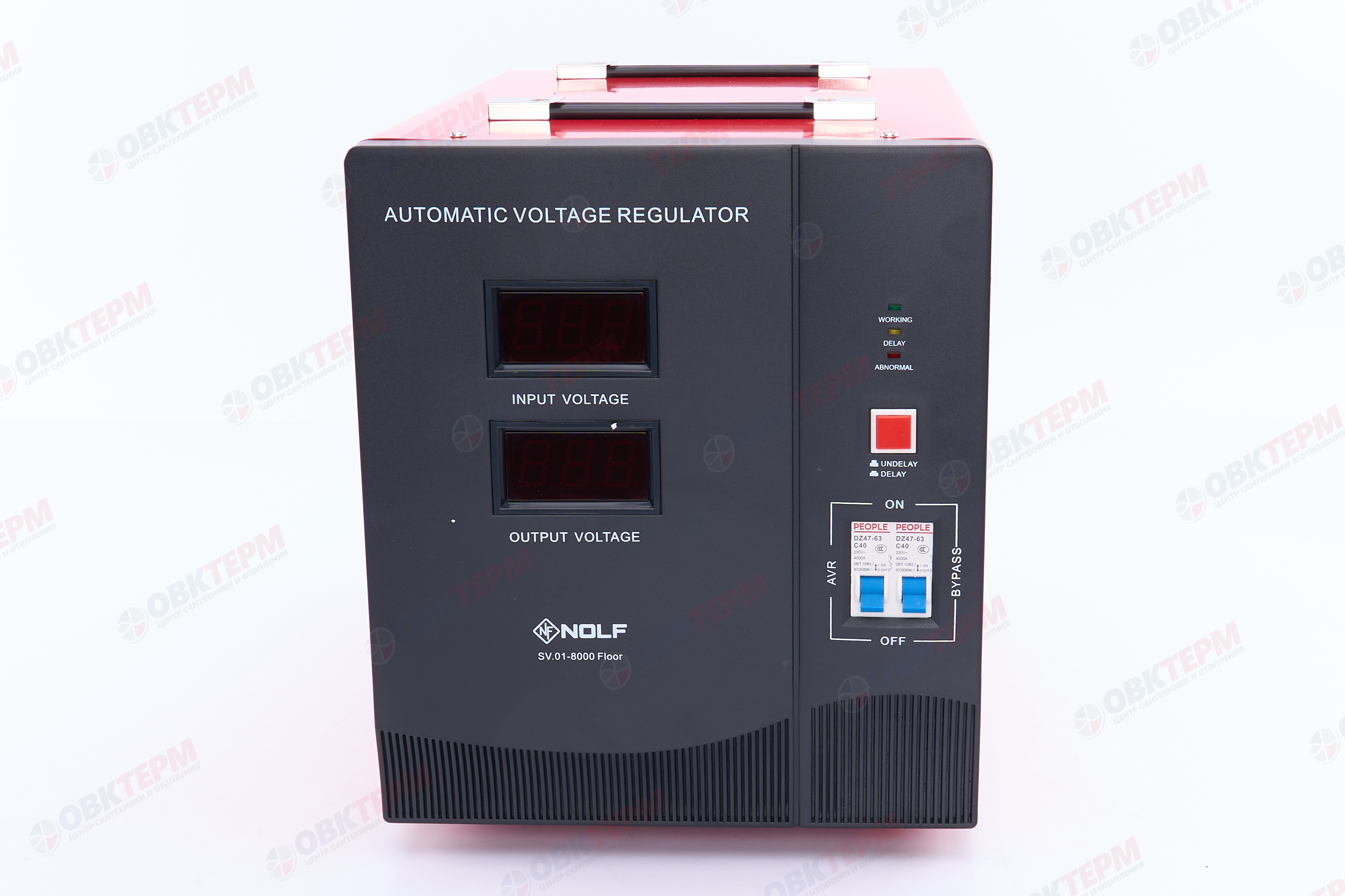 Стабилизатор напряжения напольный 8000 NOLF - миниатюра №21
