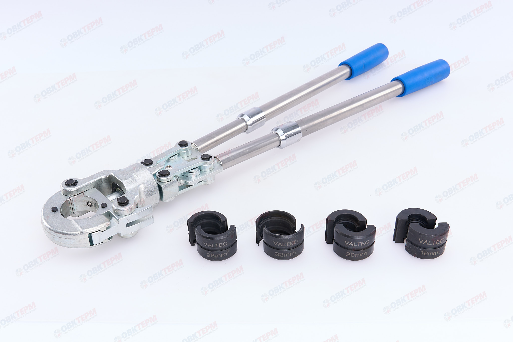 ПОДАРОК - Ручной пресс-инструмент VALTEC с компл. насадок 16-20-26-32 (тип TH) - Изображение №1