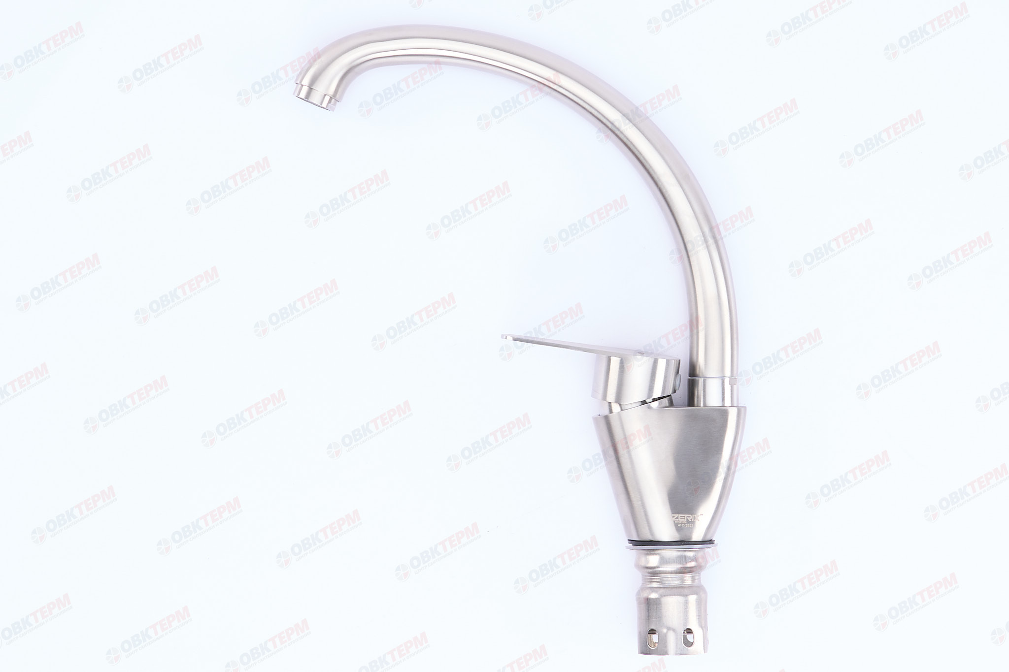 Смеситель д/кухни нерж/сталь ZERIX ASA-011-1  (10 шт/ящ) - миниатюра №2