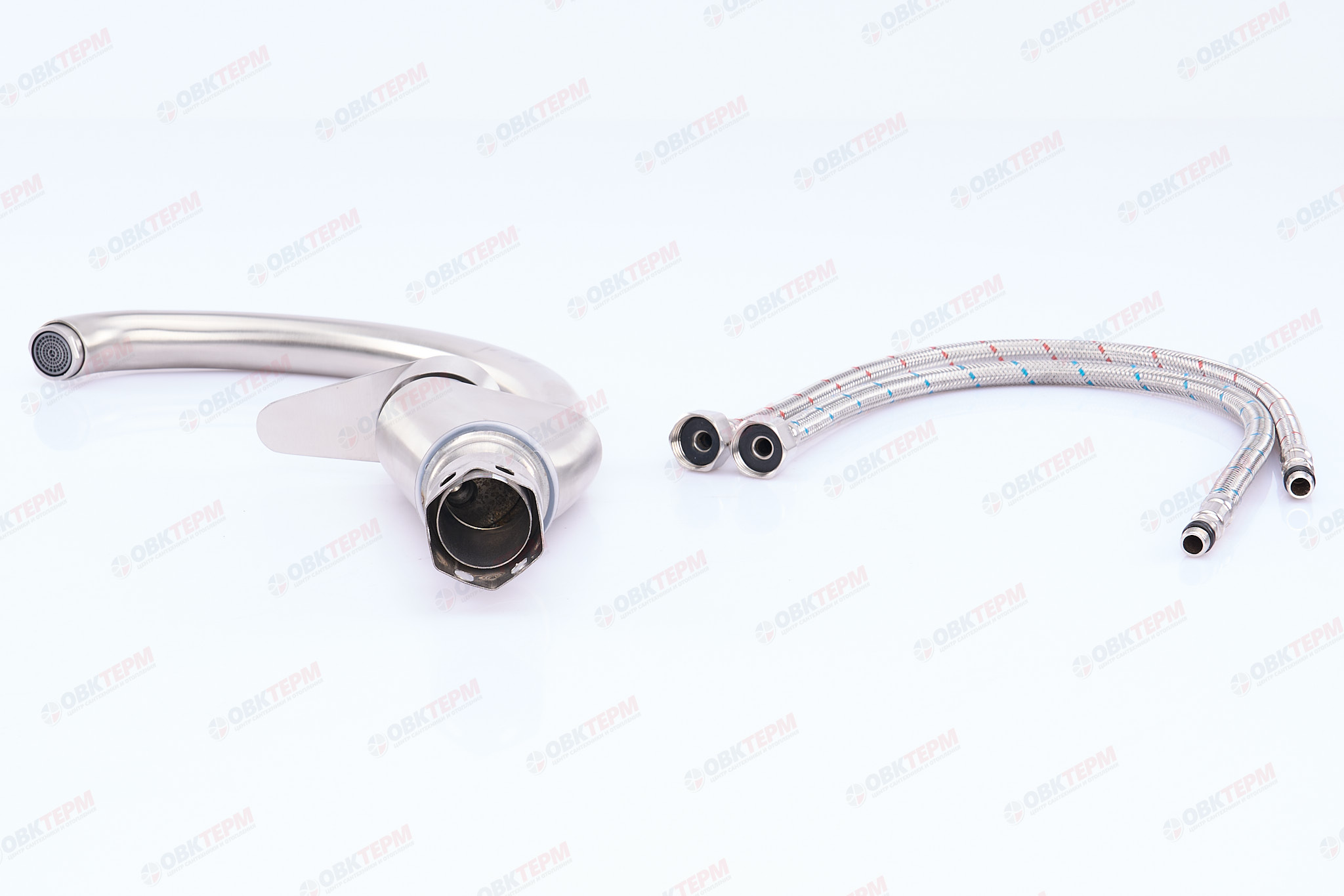 Смеситель д/кухни нерж/сталь ZERIX ASA-011-1  (10 шт/ящ) - миниатюра №4