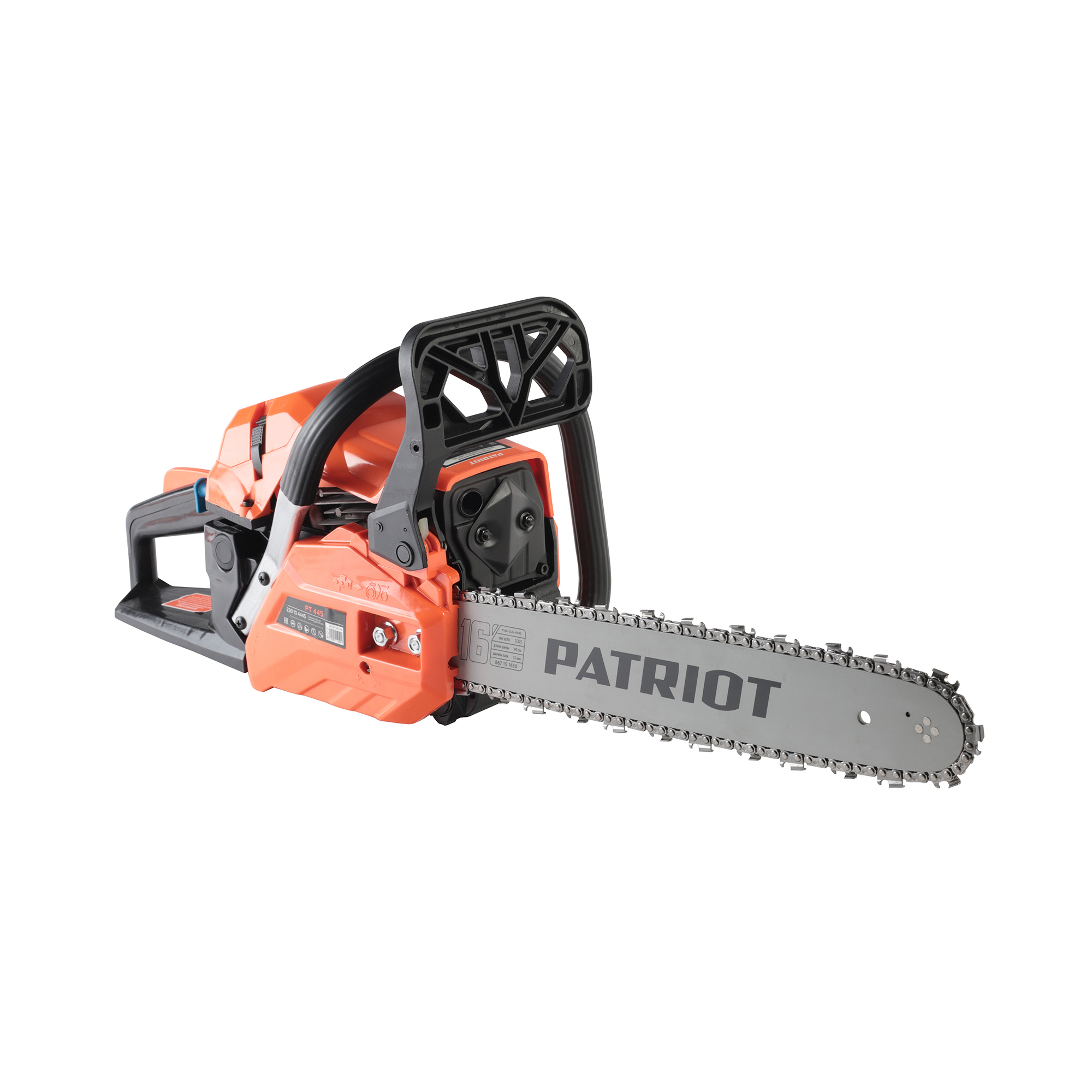 Пила цепная бензиновая PATRIOT PT 445, 2,9 л.с. - миниатюра №6