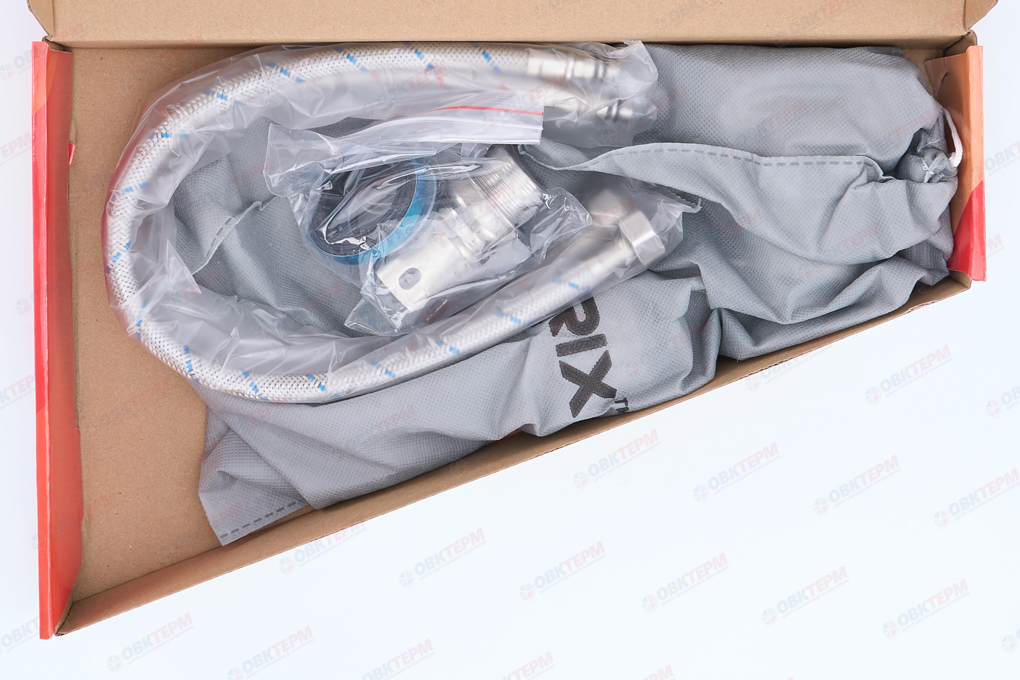 Смеситель д/кухни нерж/сталь ZERIX DAX-011 REFLECTOR  (10 шт/ящ) - миниатюра №4