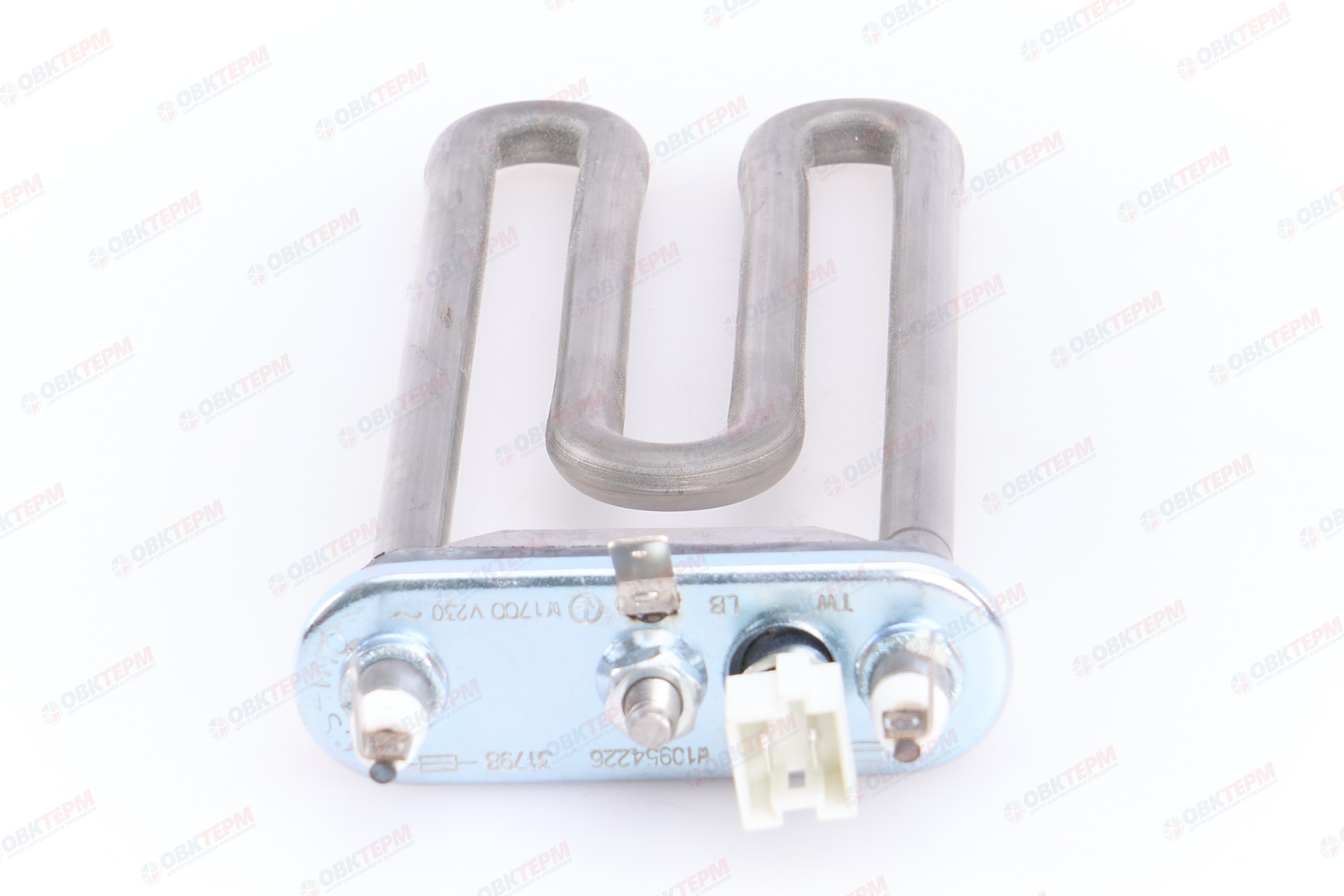 ТЭН 1700W, L169мм, R13, M120, K2, прямой, с датчиком, 230V - миниатюра №3