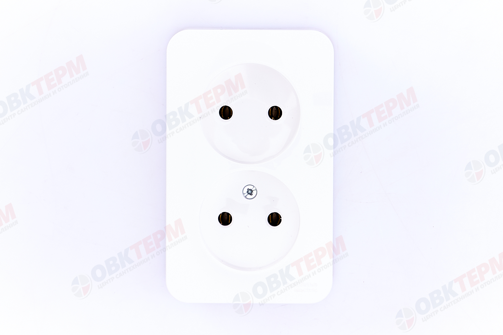 Розетка 2-местная б/з 16А IP20 без защ. шторок с изолир. пластиной белый Blanca Systeme Electriс - миниатюра №8