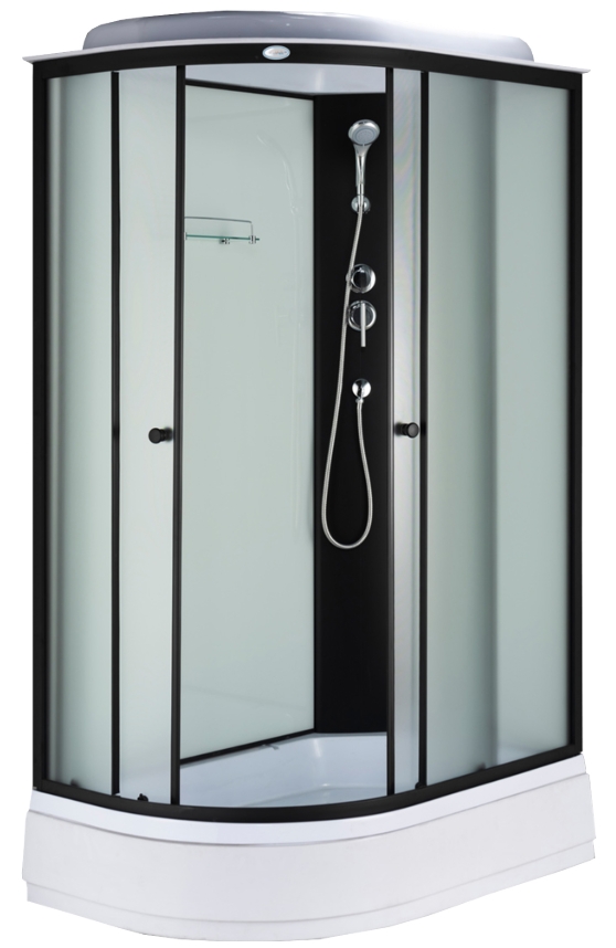 Душевая кабина ДАНА 472R 120*80*215 (стекло 4мм, средний поддон) (3 места) - изображение №1
