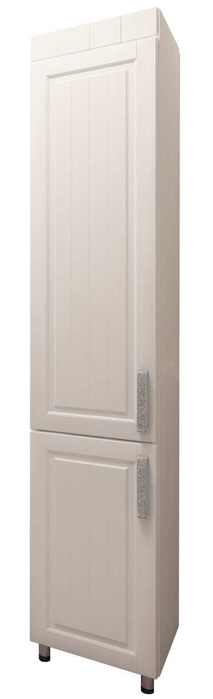 Шкаф-пенал напольный 35 "Paradiz" EvaGold белое дерево - Изображение №1