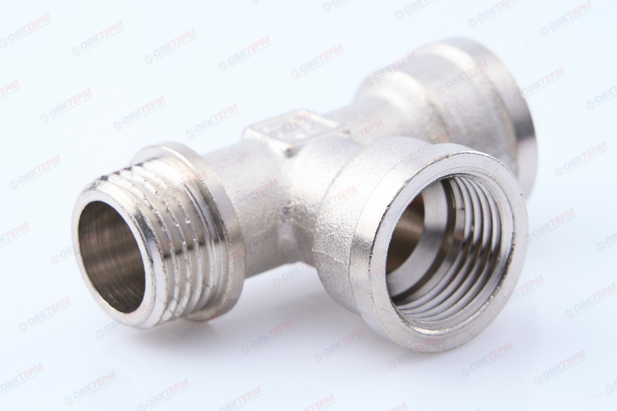 Тройник    1/2" ввн  Никель ZEISSLER                 (80/10) - Изображение №1