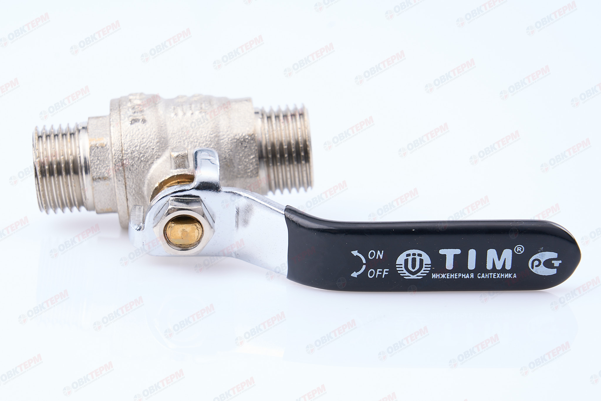 Кран шаровый     TIM      1/2" НН   ручка   (72/18) - Изображение №4