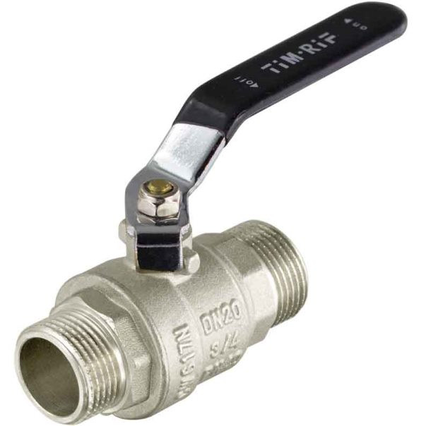 Кран шаровый     TIM      1/2" НН   ручка   (72/18) - Изображение №2