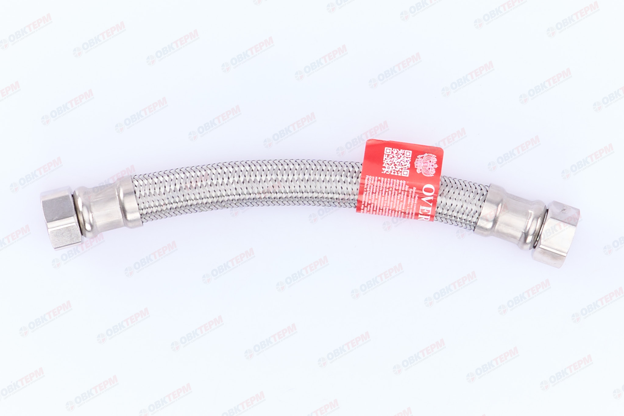 Шланг ГИГАНТ  1/2" * 1/2" ВВ,     0,2 м  "OVERCON" (50шт/ящ) - Изображение №2