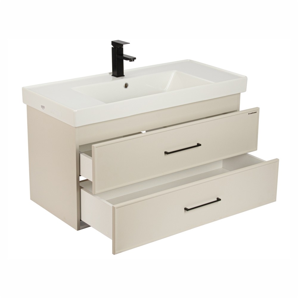 Тумба подвесная EvaGold  100 "Лея" (ум. Грэмми 1000, Миранда 100) - Изображение №2