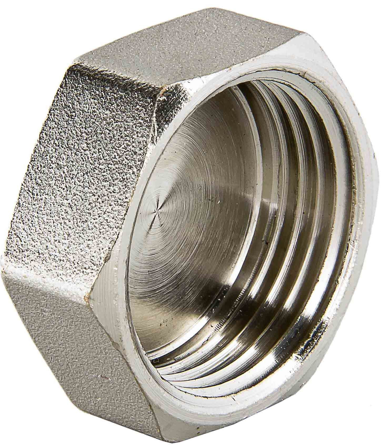 Заглушка   1/2" в   Никель ZEISSLER                (500/10) - Изображение №2