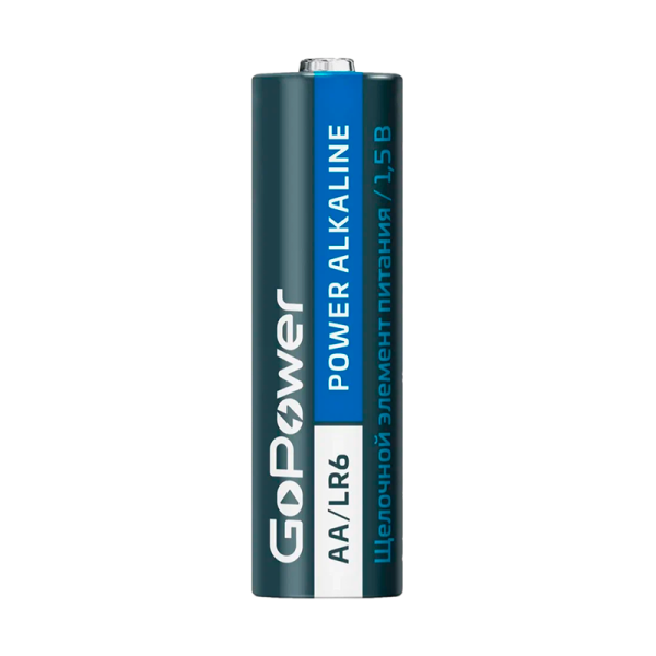 Батарейка GoPower LR6 AA BL4 Alkaline 1.5V 4шт/уп - Изображение №3