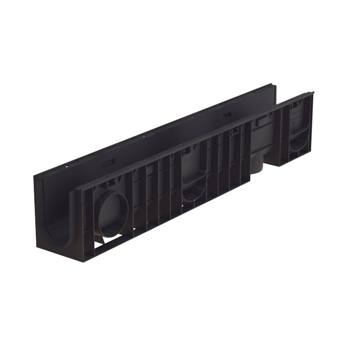 Лоток ЛВП Norma DN100 H180 без решетки (1000 х 148 х 180) - Изображение №1