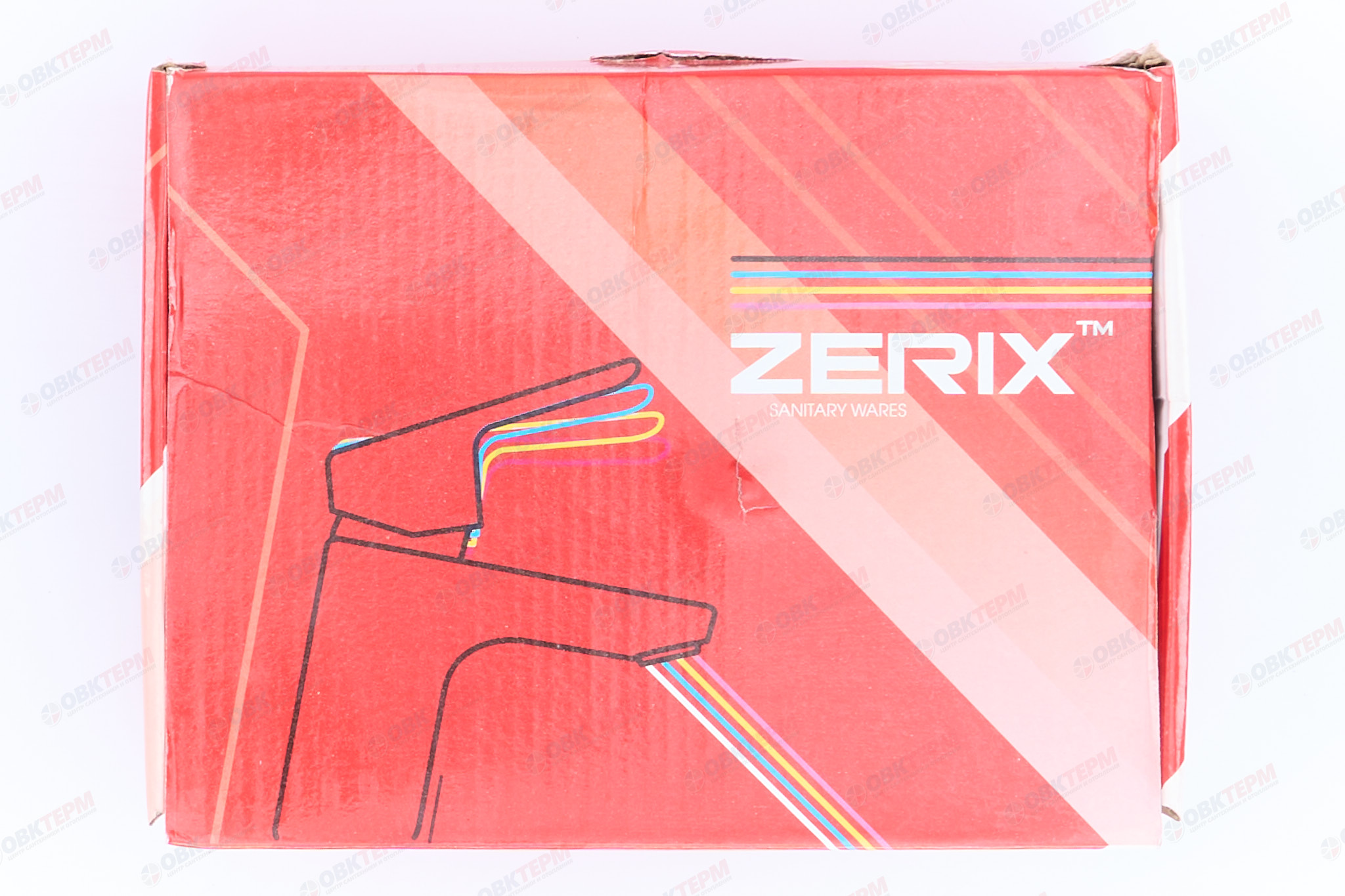 Смеситель д/ванны корот. ZERIX ZOM 827  (6 шт/ящ) - Изображение №5