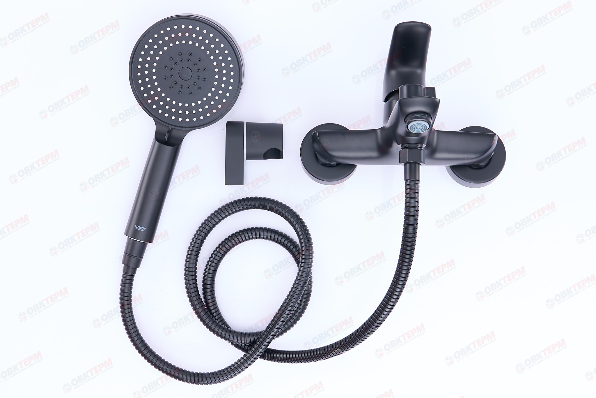 Смеситель д/ванны короткий KOER KB-40008-05  (Цвет черный) (8шт/ящ) - Изображение №1