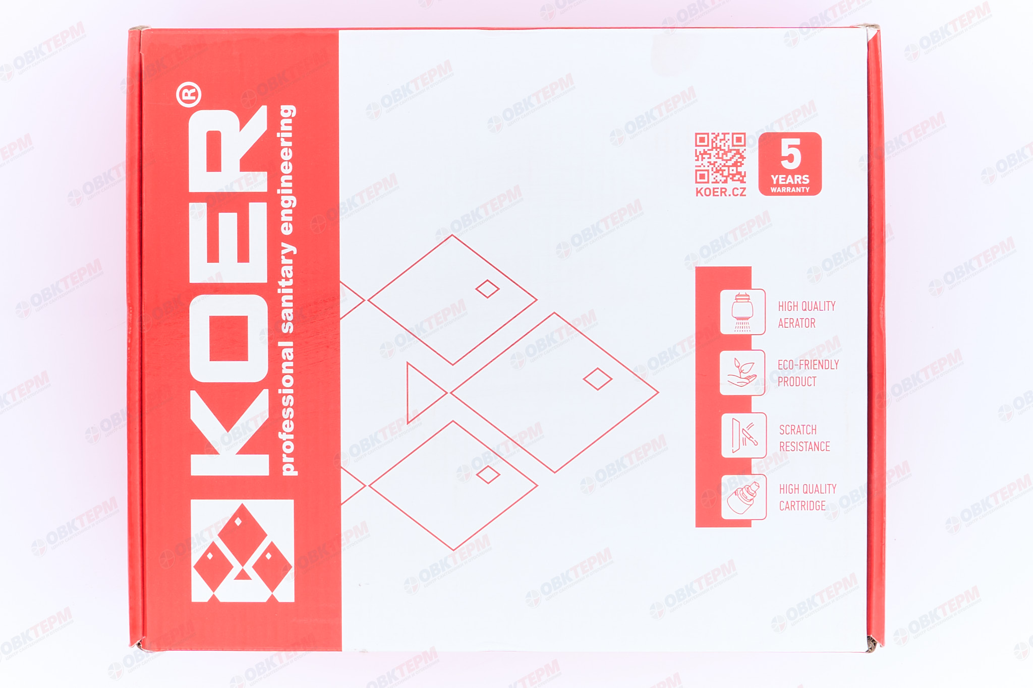 Смеситель д/ванны короткий KOER KB-40008-05  (Цвет черный) (8шт/ящ) - Изображение №5