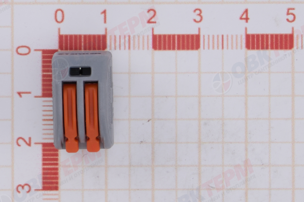 Клемма монтажная 2-проводная, STEKKER LD222-412 (DIY упаковка 5 шт) - миниатюра №10