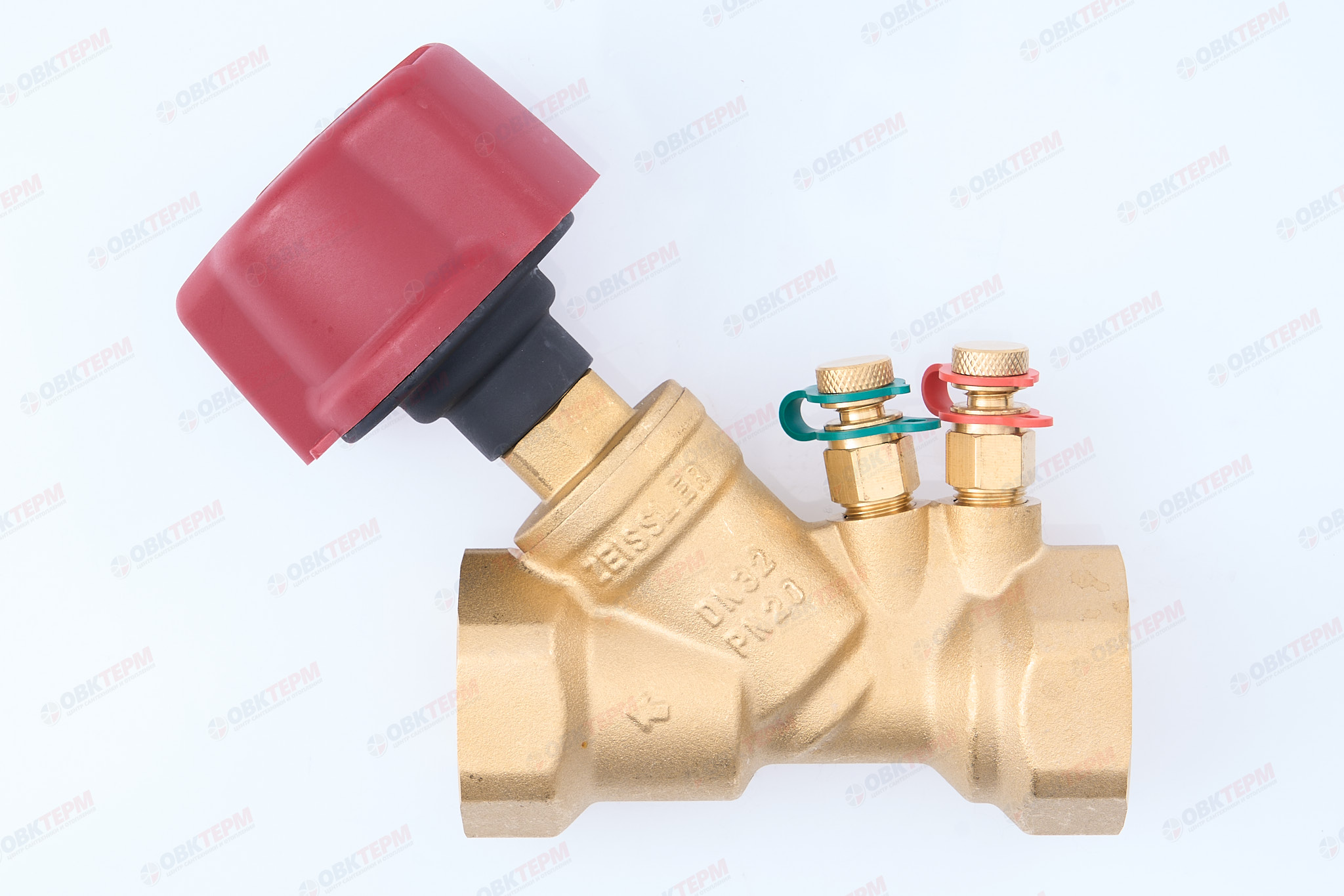 Ручной балансировочный клапан  1 1/4"  (ZEISSLER) (1/12шт) - Изображение №2