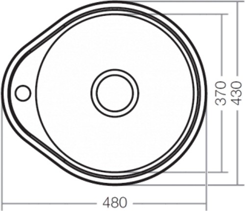 ZERIX мойка Z4843-08-180MD (micro decor) ВРЕЗНАЯ /сифон (10шт/ящ) РАСПРОДАЖА - миниатюра №2