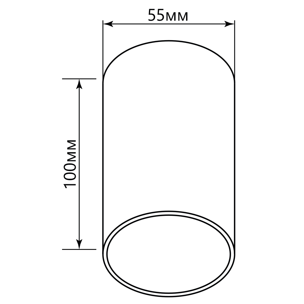 Светильник потолочный MR16 35W 230V, белый, FERON ML176 - Изображение №2