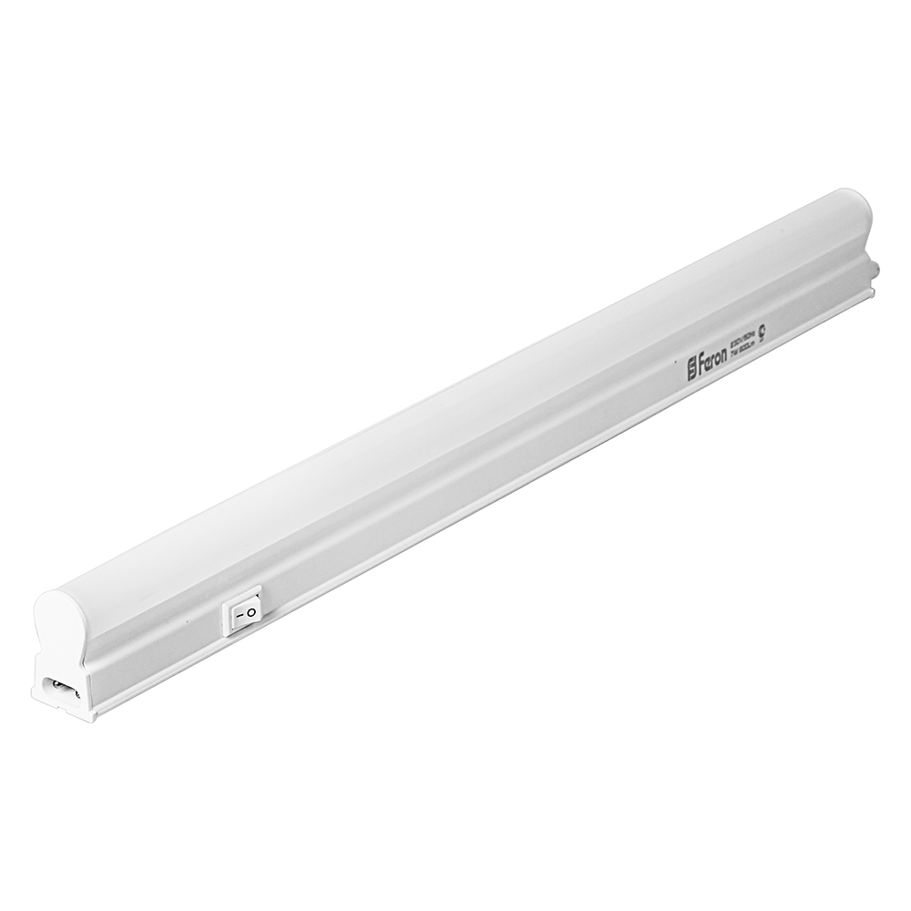 Светодиодный светильник 6500K 4W в пластиковом корпусе с выключателем , FERON - Изображение №1