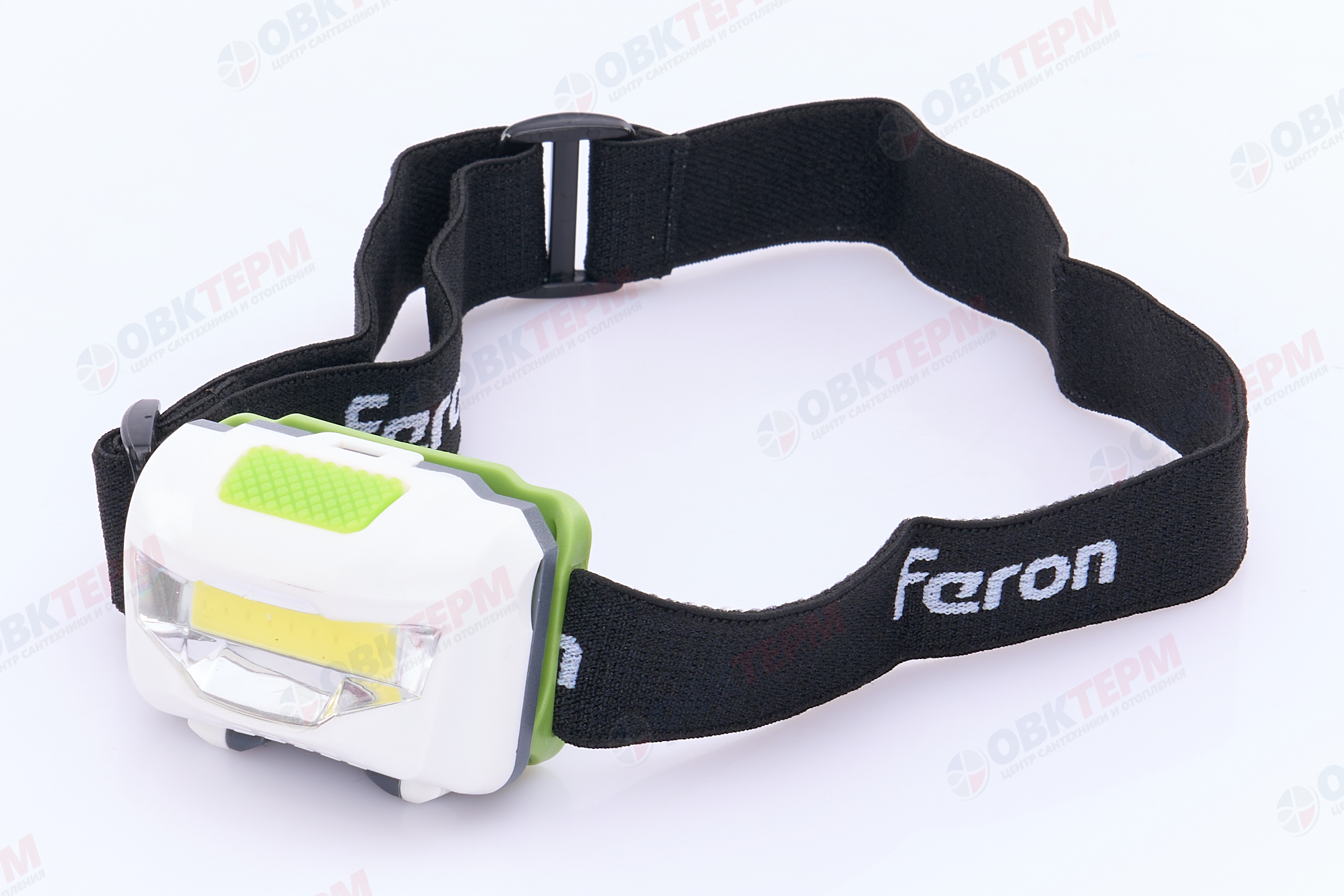 Фонарь налобный светодиодный, работающий от батареек 3*AAA, 3W 1COB, IP44, пластик, FERON TH2300 - миниатюра №7