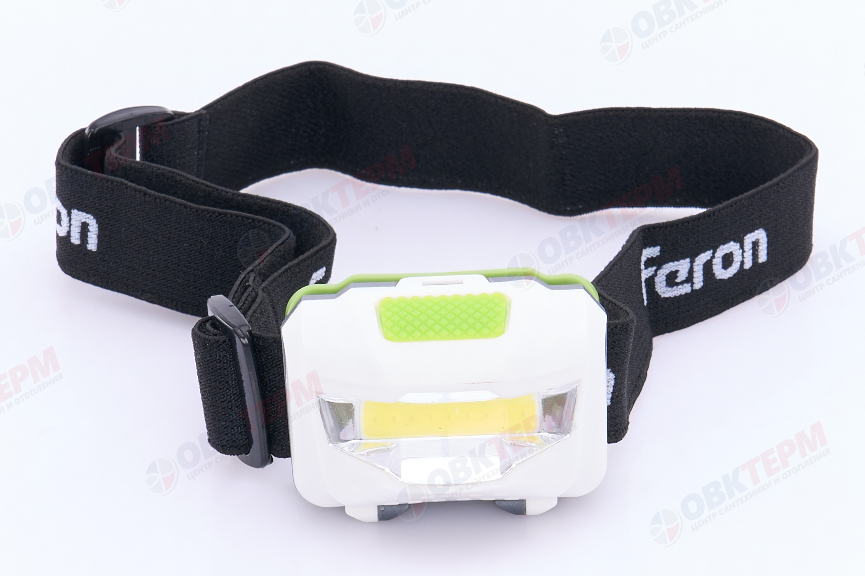 Фонарь налобный светодиодный, работающий от батареек 3*AAA, 3W 1COB, IP44, пластик, FERON TH2300 - миниатюра №8