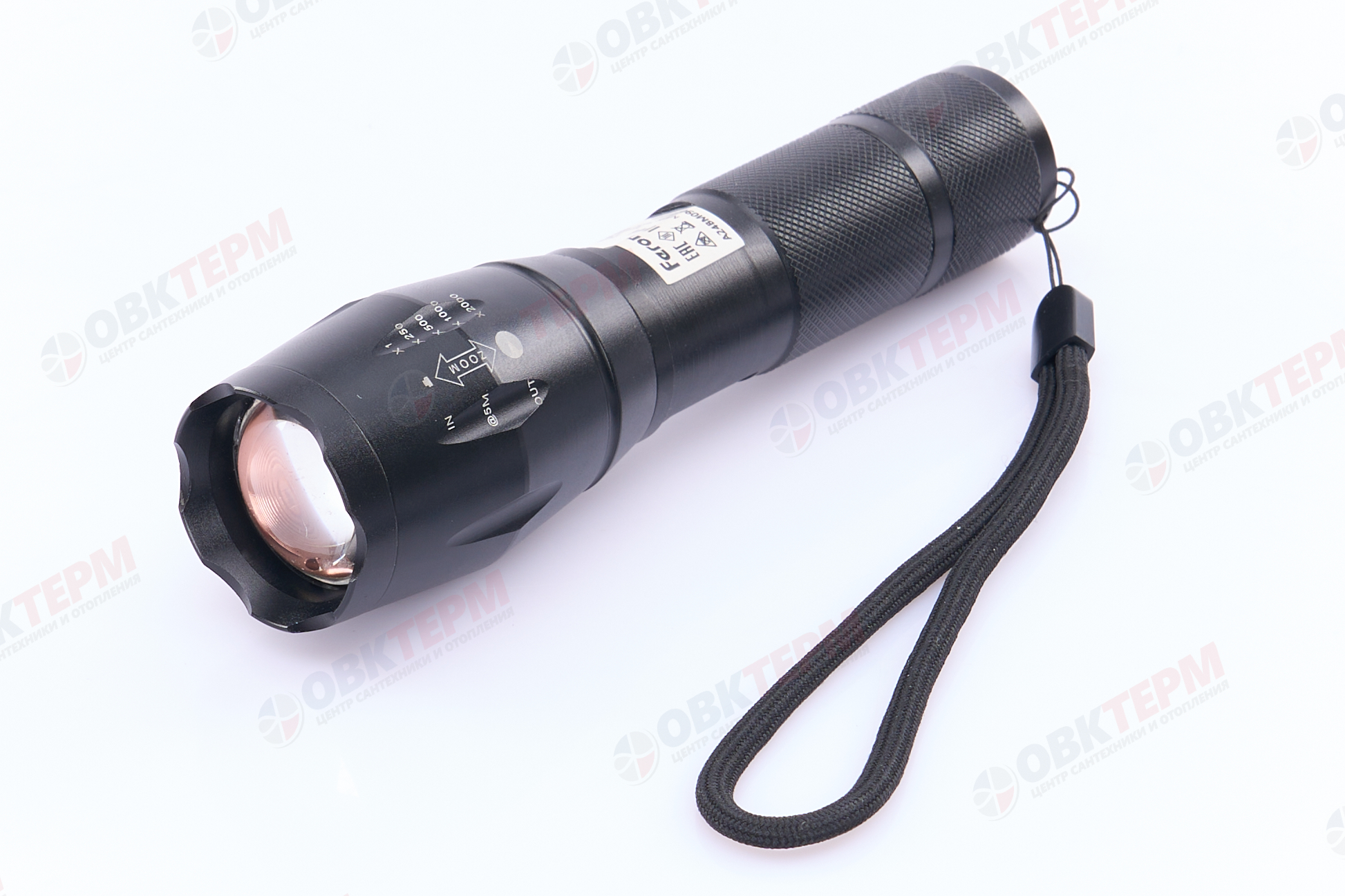 Фонарь светодиодный переносной аккумуляторный USB ZOOM, FERON TH2400 - миниатюра №6