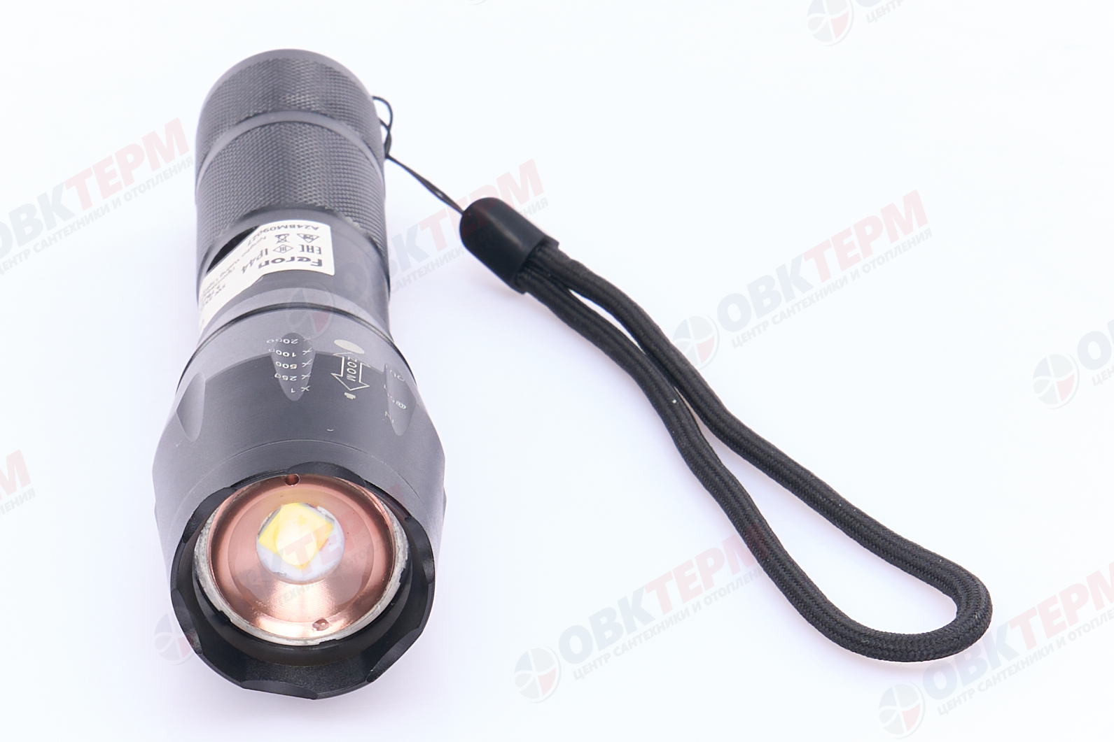 Фонарь светодиодный переносной аккумуляторный USB ZOOM, FERON TH2400 - миниатюра №7