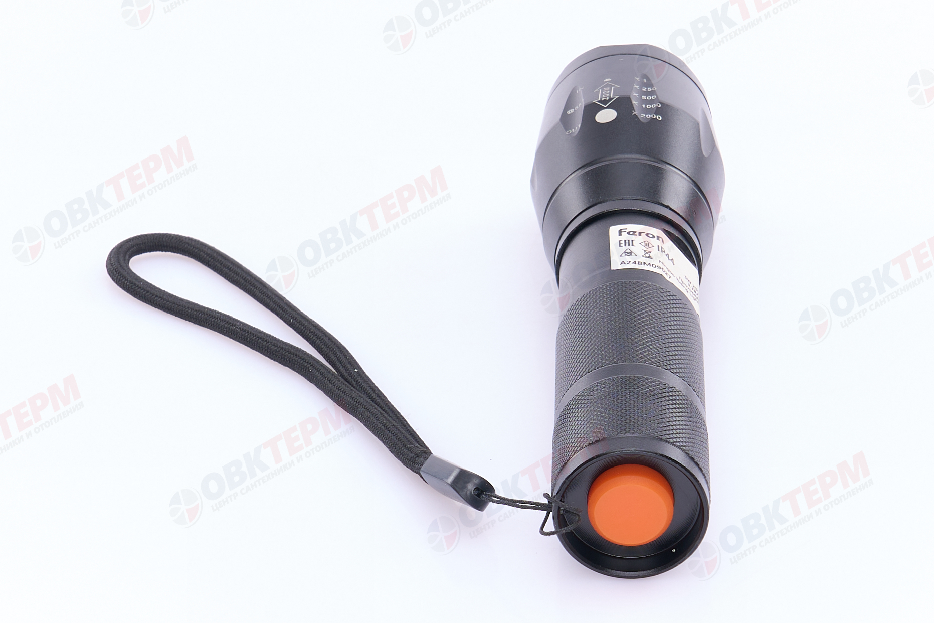 Фонарь светодиодный переносной аккумуляторный USB ZOOM, FERON TH2400 - миниатюра №9