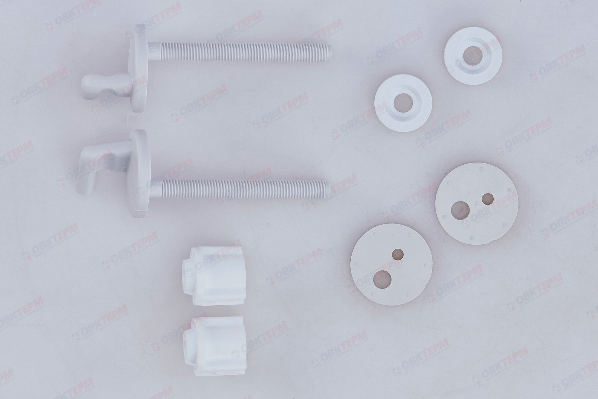 Крепление к сиденью КР 03 (пластик) длина шпильки 80мм - Изображение №1