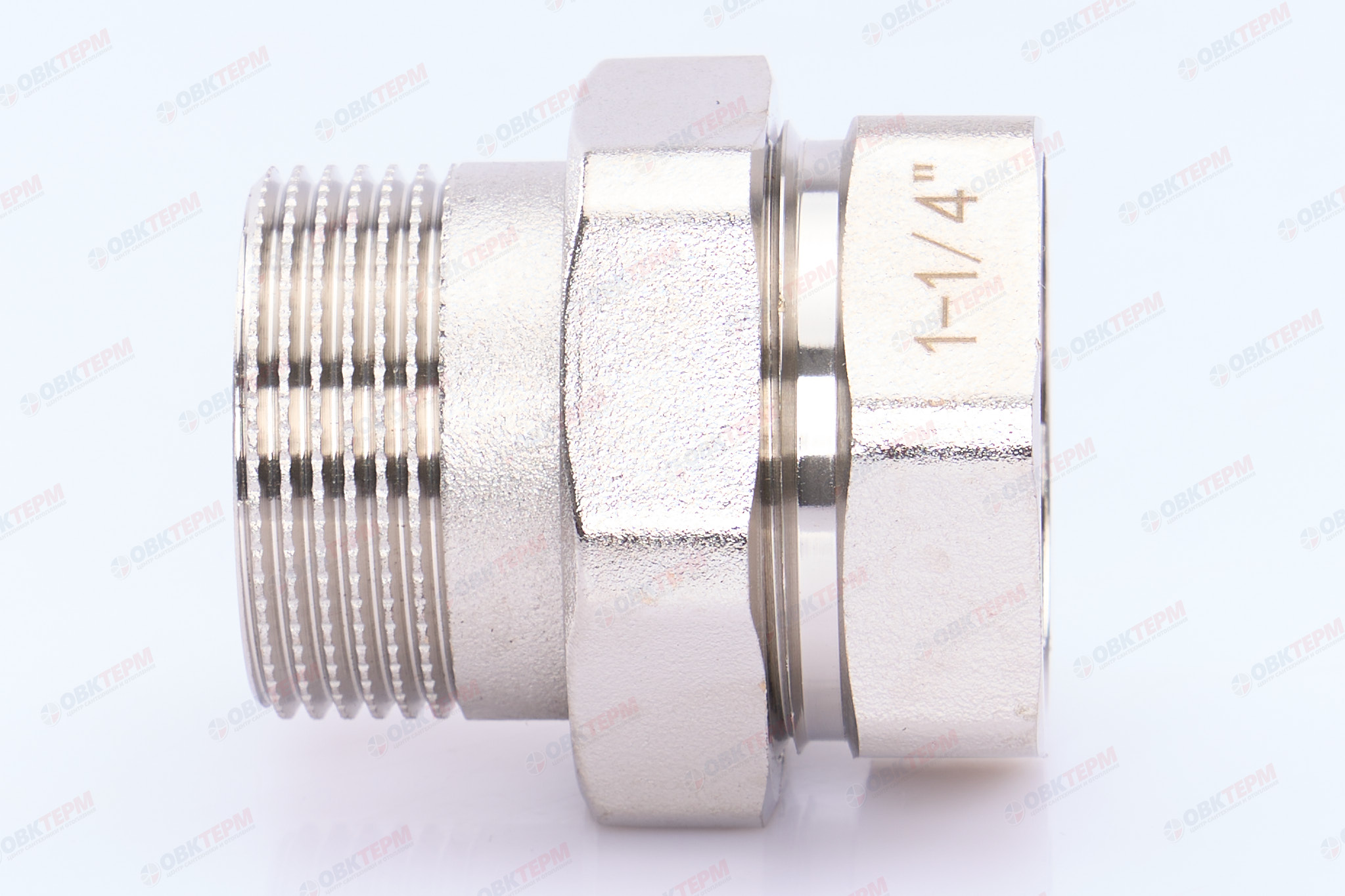 Американка   NOLF Classic   1 1/4"  прямая  никелированная     (48/7) - Изображение №3