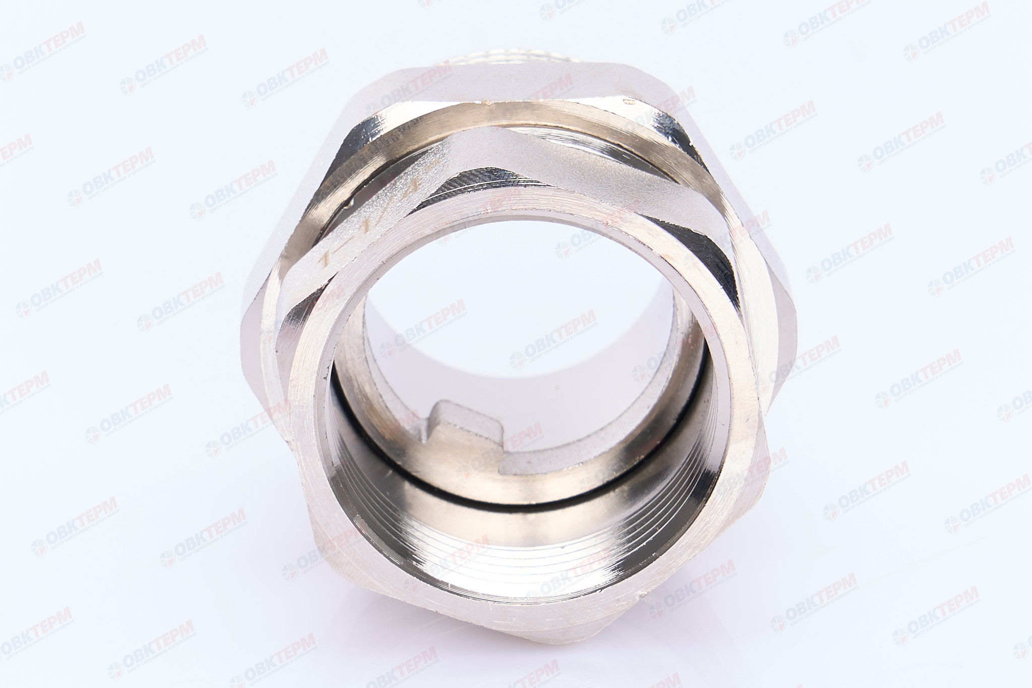 Американка   NOLF Classic   1 1/4"  прямая  никелированная     (48/7) - Изображение №5