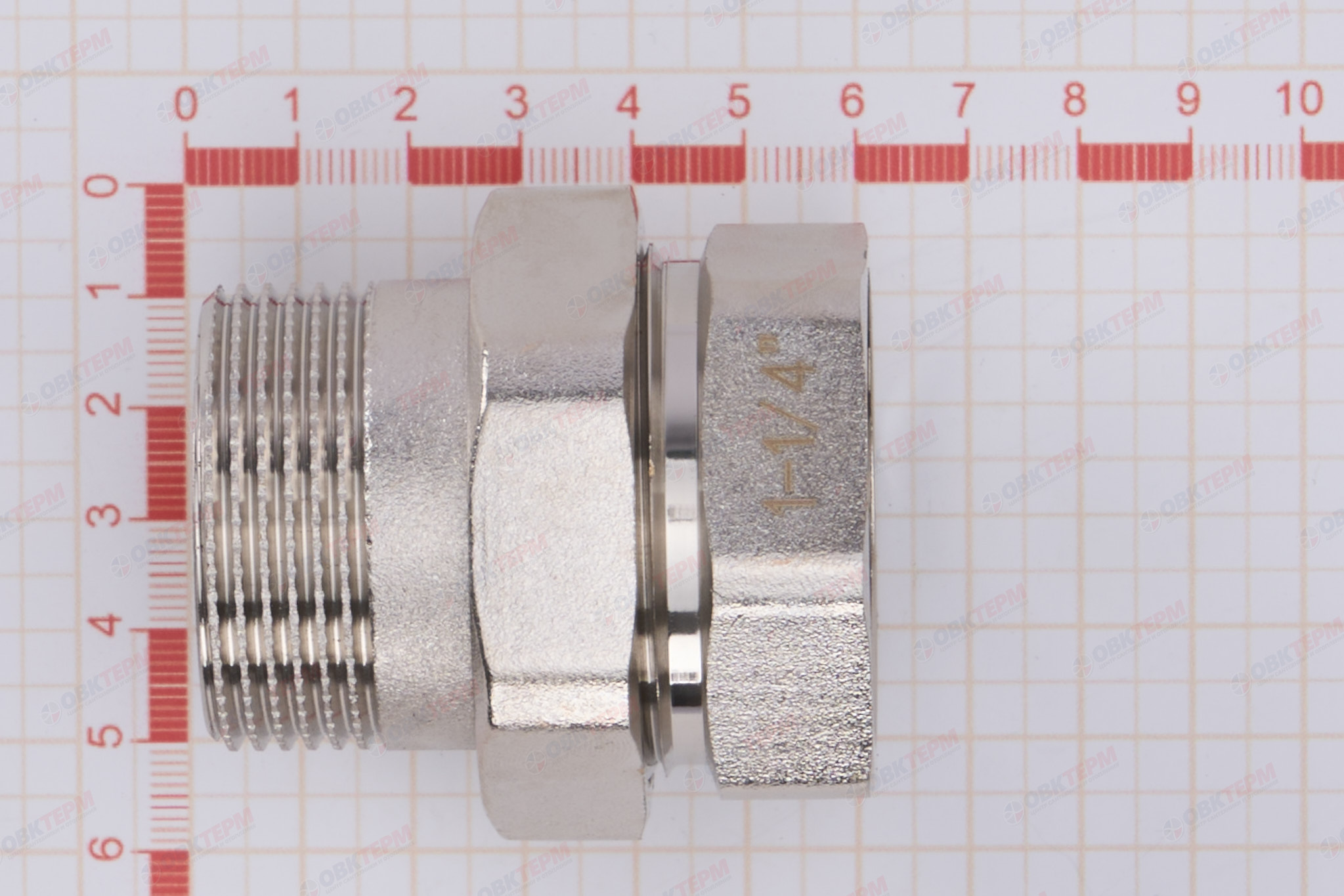 Американка   NOLF Classic   1 1/4"  прямая  никелированная     (48/7) - миниатюра №7