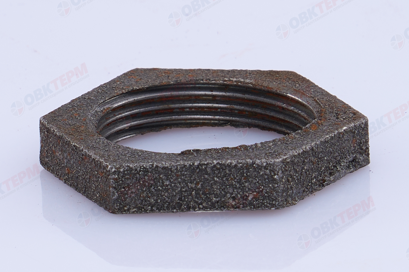 Контргайка чугунная      д  32      1 1/4" - Изображение №3
