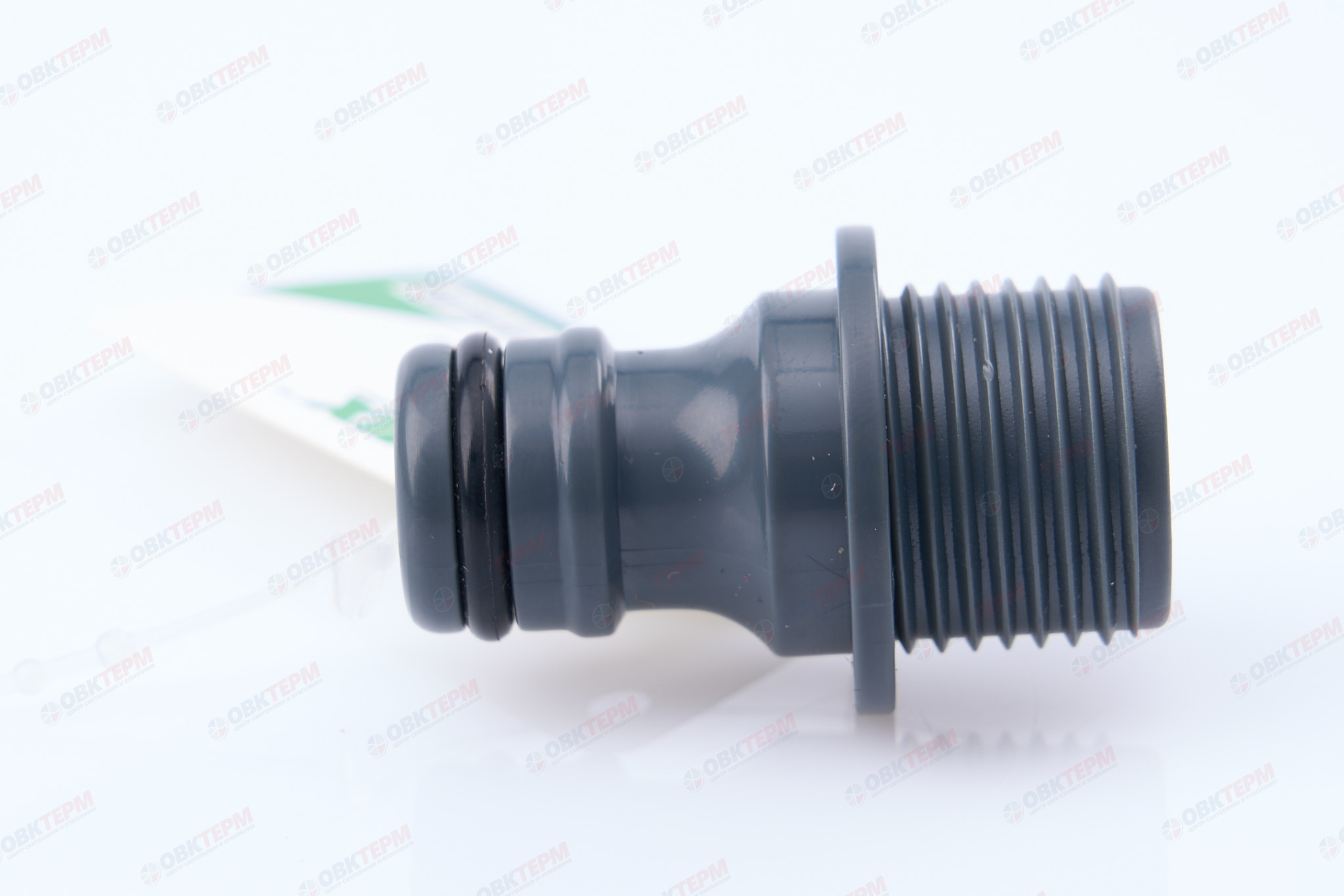Адаптер для коннектора, 1/2" РН  (ABS) (240/60 шт)  PLAMIX/CRAB PL-440A - Изображение №2