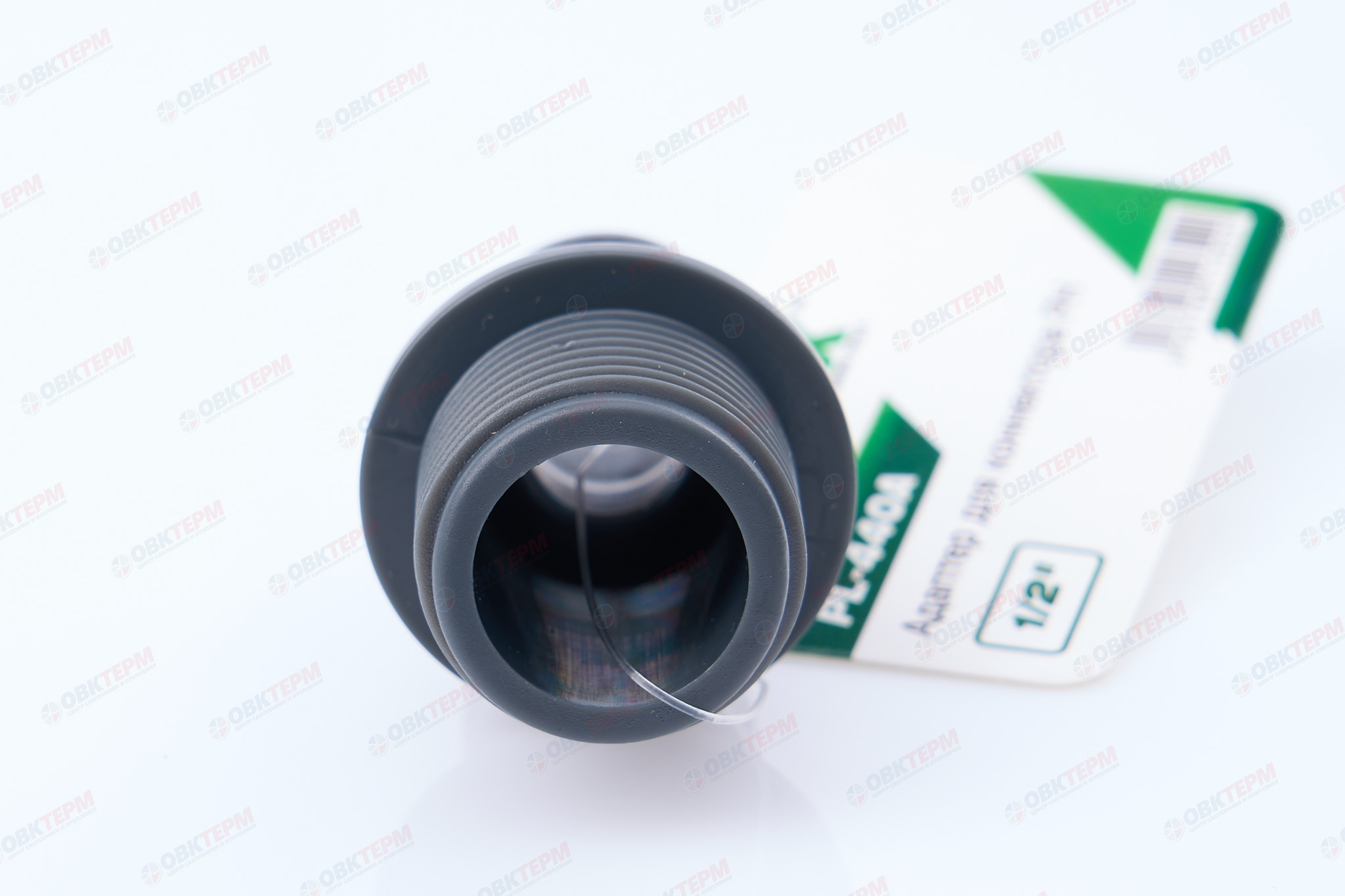 Адаптер для коннектора, 1/2" РН  (ABS) (240/60 шт)  PLAMIX/CRAB PL-440A - Изображение №3