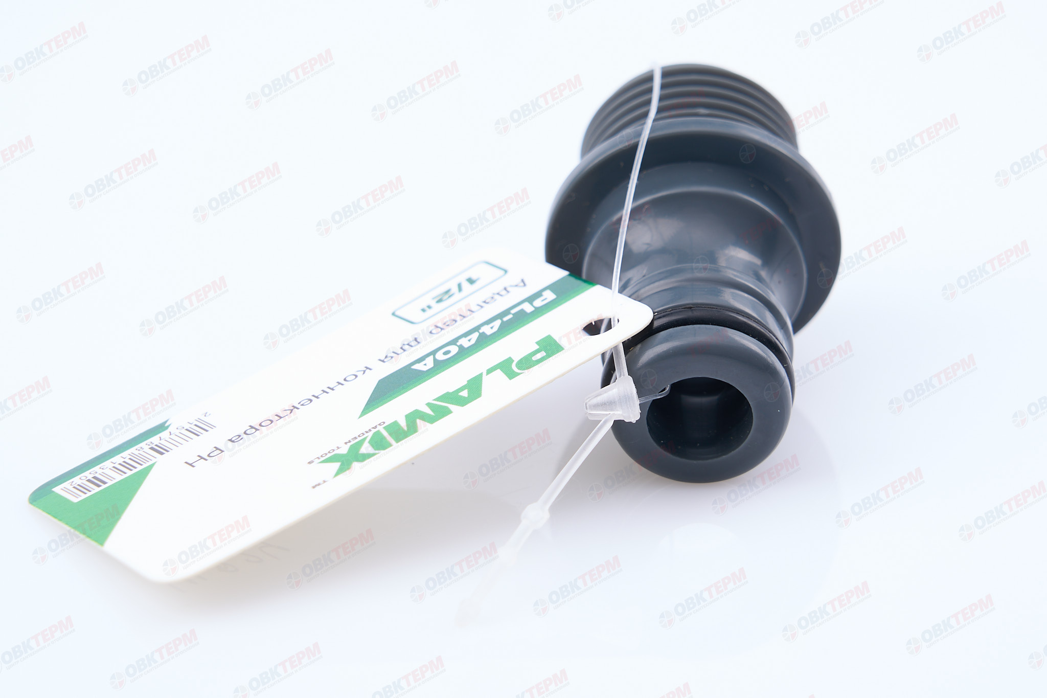 Адаптер для коннектора, 1/2" РН  (ABS) (240/60 шт)  PLAMIX/CRAB PL-440A - Изображение №4