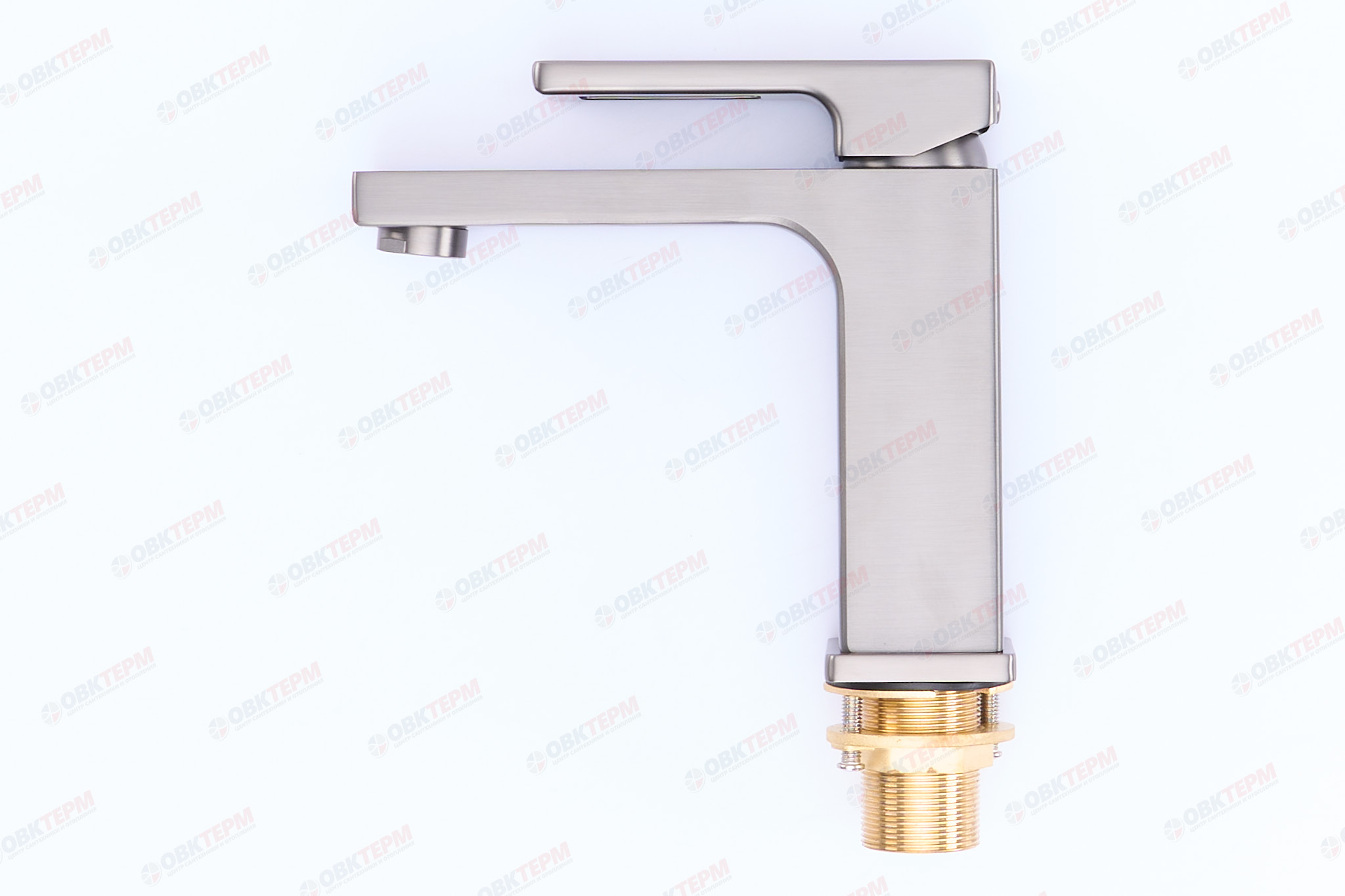 Смеситель д/раковины GAPPO G1017-9 латунь /оруженая сталь /Ø35 /на гайке - миниатюра №7