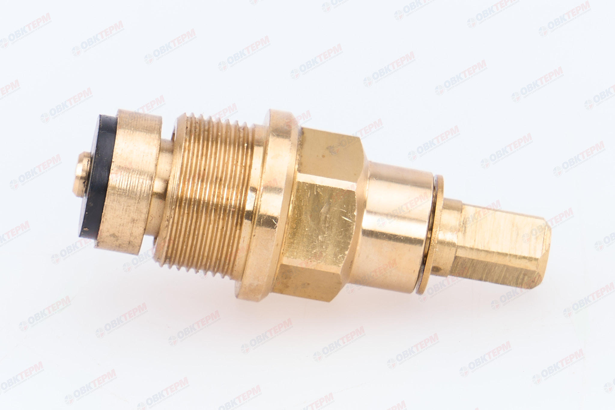 Кран-букса - EUROPRODUCT KB-008-RR 1/2" РЕЗИНА /квадрат /длинный шток без прокладки (300 шт/ящ) - Изображение №4