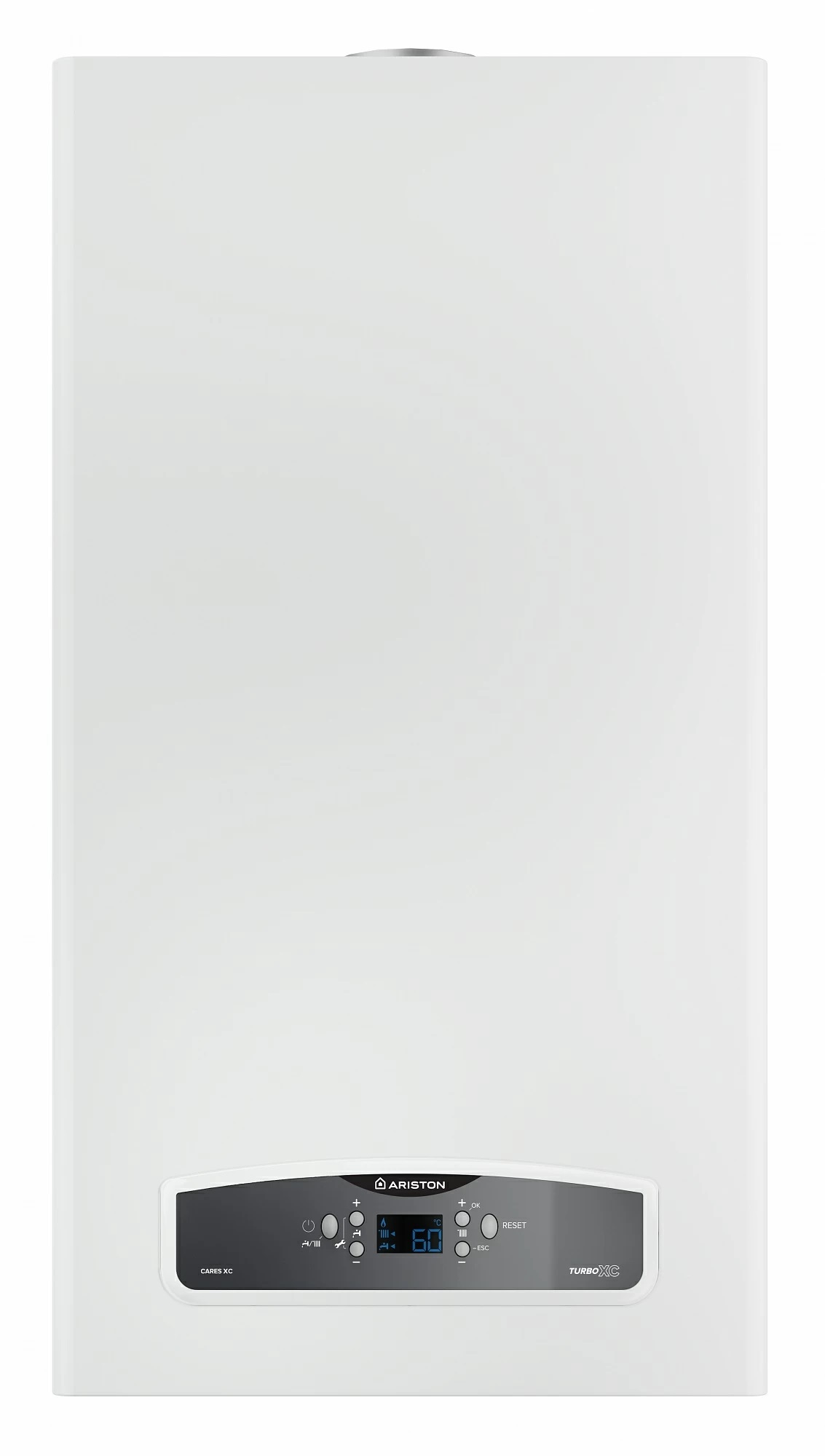 Котел газовый Ariston    CARES XС 24 FF NG  (24 кВт, 13,6 л/мин, 2-х конт,медный, турбо, без трубы) - Изображение №2