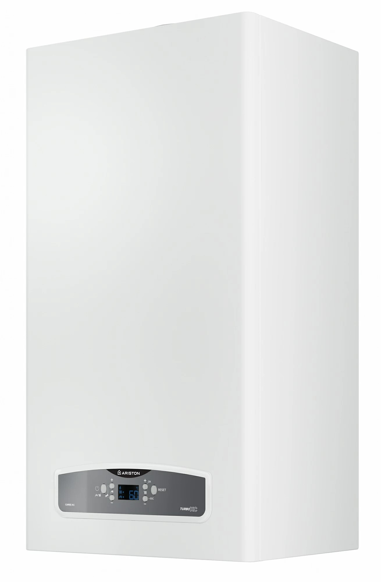 Котел газовый Ariston    CARES XС 24 FF NG  (24 кВт, 13,6 л/мин, 2-х конт,медный, турбо, без трубы) - Изображение №3