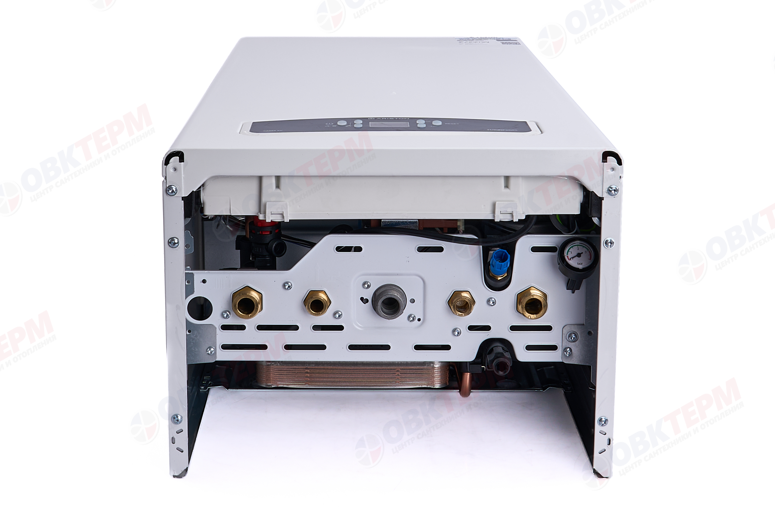 Котел газовый Ariston    CARES XС 24 FF NG  (24 кВт, 13,6 л/мин, 2-х конт,медный, турбо, без трубы) - миниатюра №9