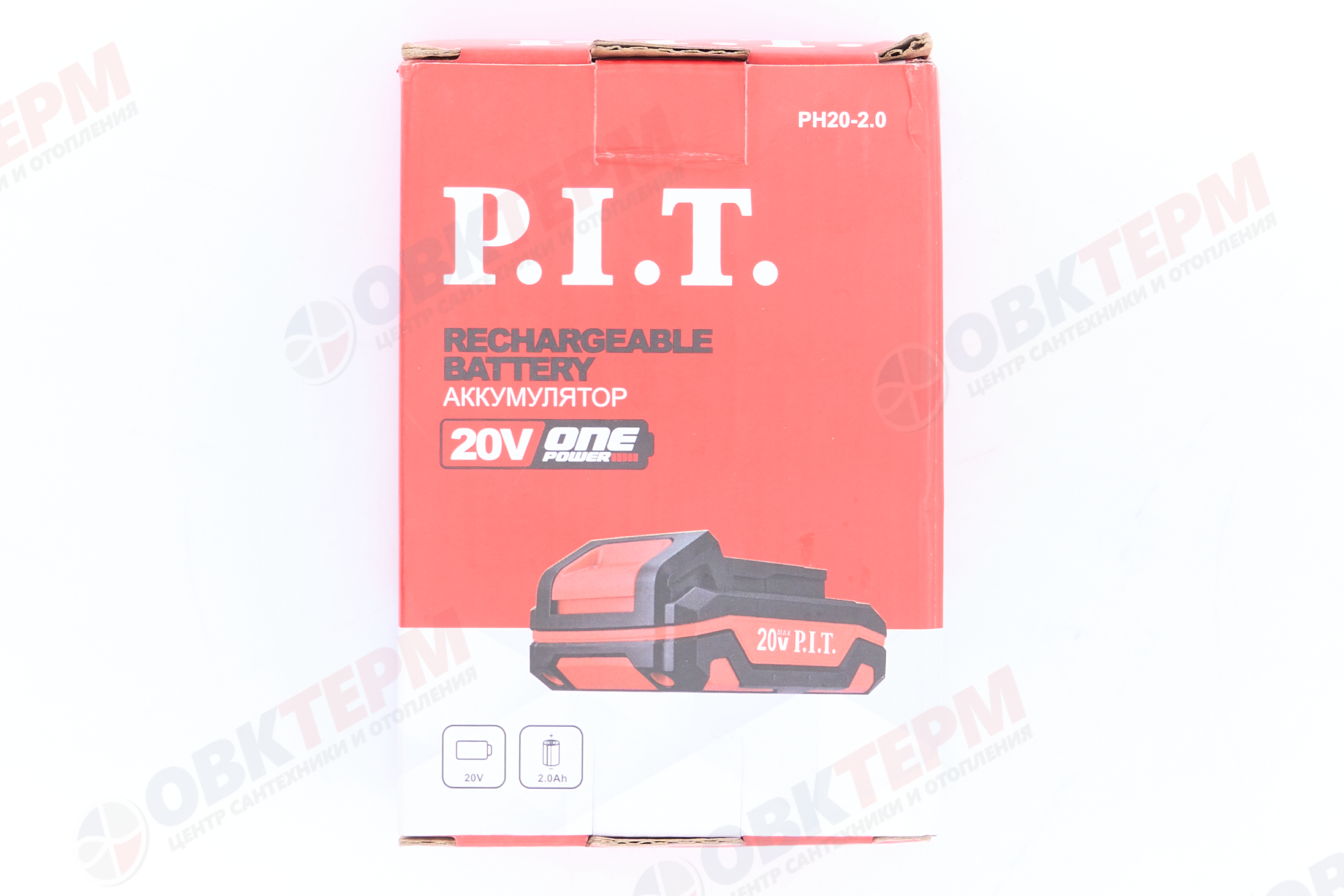 Батарея аккумуляторная P.I.T. OnePower (20В, 2Ач, Li-on) - миниатюра №13